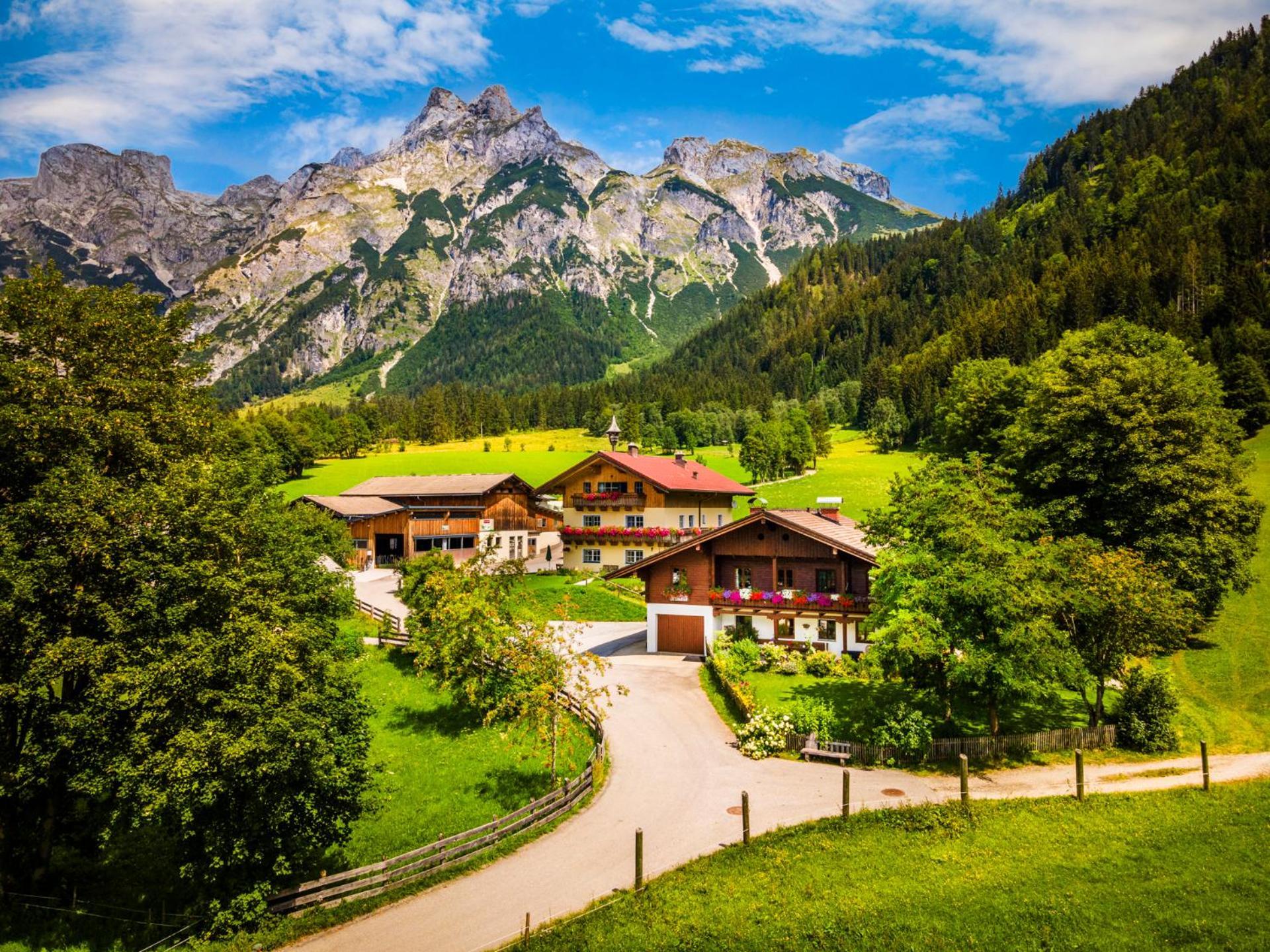 Bio Bauernhof Vorderoberlehen Hotel Werfenweng Kültér fotó