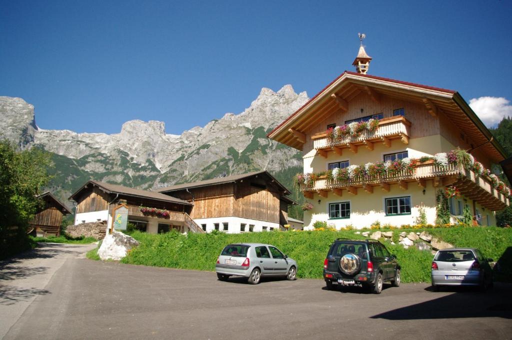 Bio Bauernhof Vorderoberlehen Hotel Werfenweng Kültér fotó